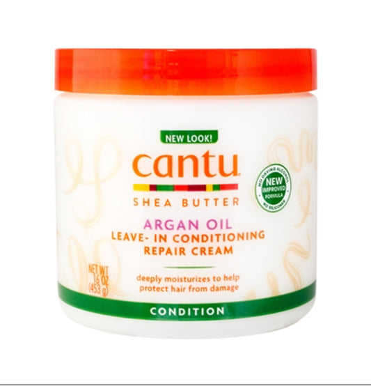 Cantu Argan Oil Leave-In Conditioner Repair Cream