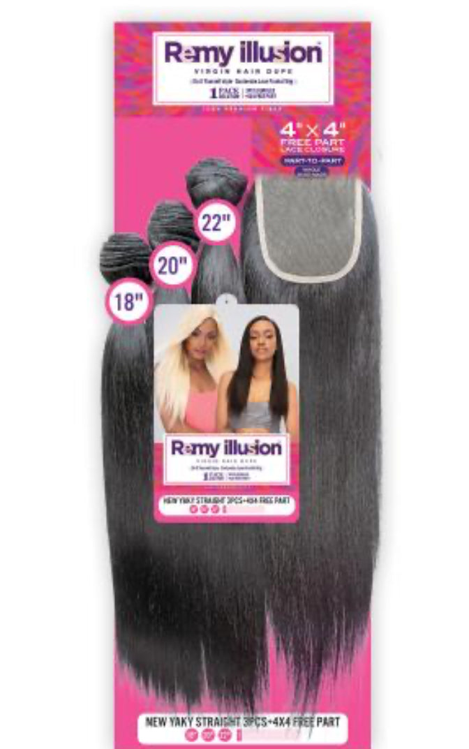 Janet Collection Remy Illusion Straight Bundles