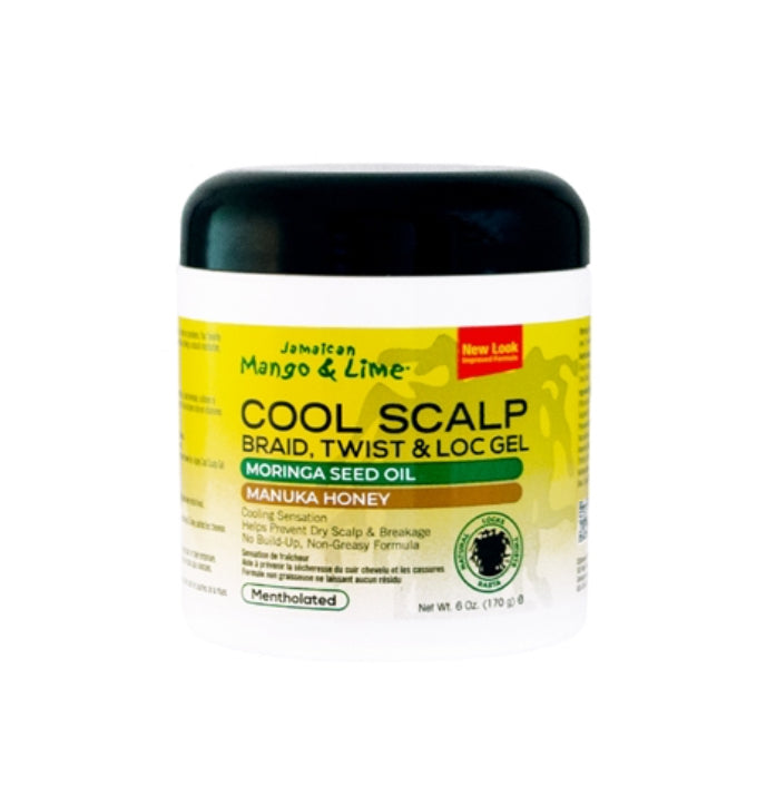 Jamaican Mango & Lime  Manuka Honey Cool Scalp Braid/Twist/Loc Gel 6oz.